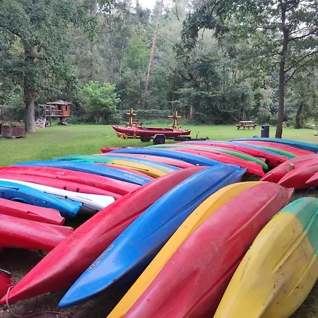 Woodorf Drewnem Usłane - Z Bala Nad Rzeką Słupią Wśród Pól I Lasów Z Chatą Grillową, Ogniskiem I Placami Zabaw Dla Dzieci -royal Red House Z Jacuzzi I Ogrodzonym Extra Ogródkiem Dla Piesków, Royal House - Bez Jacuzzi Ustka