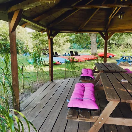 Woodorf Drewnem Uslane - Z Bala Nad Rzeka Slupia Wsrod Pol I Lasow Z Grillowa, Ogniskiem I Placami Zabaw Dla Dzieci -royal Red House Z Jacuzzi I Ogrodzonym Extra Ogrodkiem, Royal House - Z Extra Ogrodkiem, Bez Jacuzzi