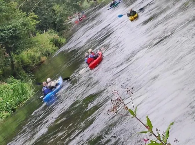 Woodorf Drewnem Uslane - Z Bala Nad Rzeka Slupia Wsrod Pol I Lasow Z Grillowa, Ogniskiem I Placami Zabaw Dla Dzieci -royal Red House Z Jacuzzi I Ogrodzonym Extra Ogrodkiem Dla Pieskow, Royal House - Bez Jacuzzi